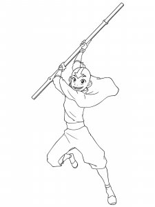 Avatar The Last Airbender coloring page 39 - Free printable