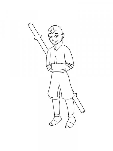 Avatar The Last Airbender coloring pages