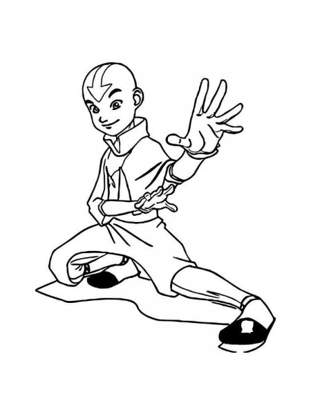 Avatar The Last Airbender coloring pages