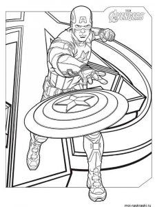 Avengers coloring page 4 - Free printable