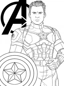 Avengers coloring page 41 - Free printable