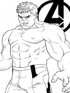Avengers coloring page 42 - Free printable