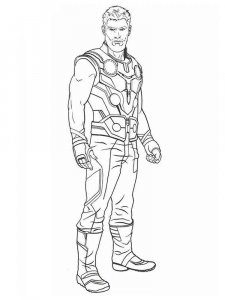 Avengers coloring page 45 - Free printable