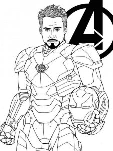 Avengers coloring page 47 - Free printable