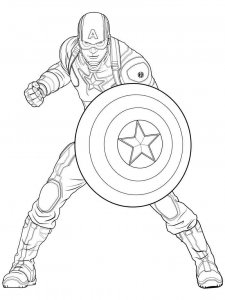 Avengers coloring page 58 - Free printable