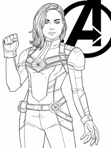 Avengers coloring page 34 - Free printable