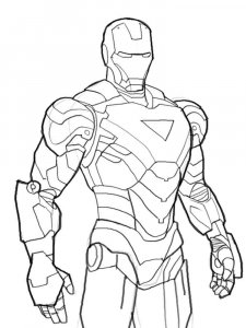 Avengers coloring page 35 - Free printable