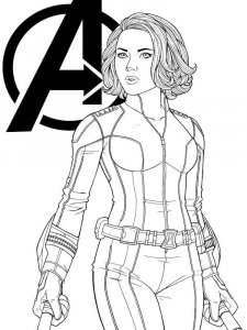 Avengers coloring page 36 - Free printable