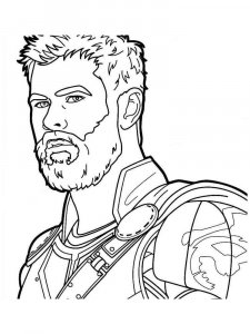 Avengers coloring page 38 - Free printable