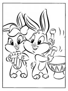 Baby Looney Tunes coloring page 16 - Free printable