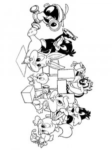 Baby Looney Tunes coloring page 2 - Free printable