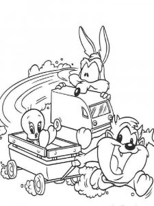 Baby Looney Tunes coloring page 21 - Free printable