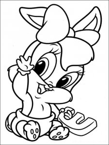 Baby Looney Tunes coloring page 26 - Free printable