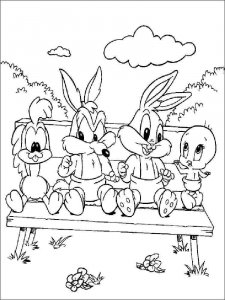Baby Looney Tunes coloring page 3 - Free printable