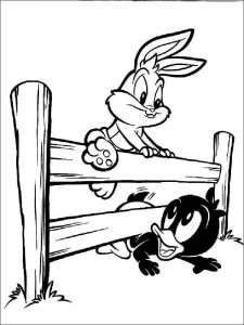 Baby Looney Tunes coloring page 34 - Free printable