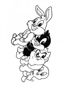 Baby Looney Tunes coloring page 35 - Free printable