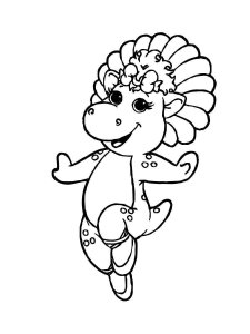 Barney Friends coloring page 11 - Free printable