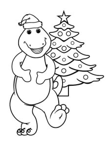 Barney Friends coloring page 12 - Free printable