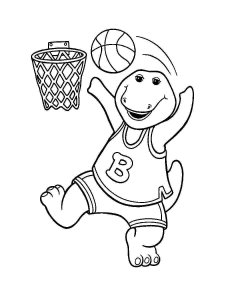 Barney Friends coloring page 24 - Free printable