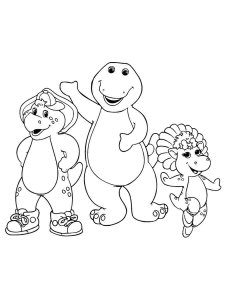 Barney Friends coloring page 9 - Free printable