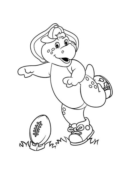 Barney & Friends coloring pages