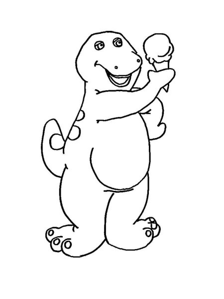 Barney & Friends coloring pages