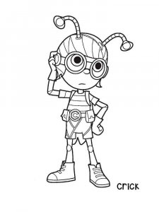 Beat Bugs coloring page 5 - Free printable