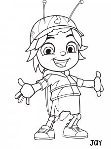 Beat Bugs coloring page 8 - Free printable