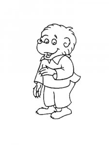 Berenstain Bears coloring page 12 - Free printable