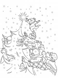 Berenstain Bears coloring page 16 - Free printable
