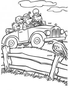Berenstain Bears coloring page 18 - Free printable