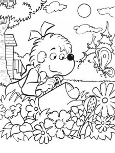 Berenstain Bears coloring page 2 - Free printable