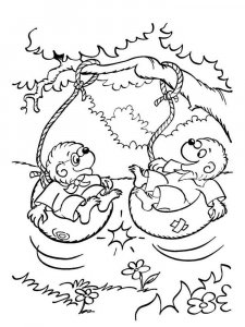 Berenstain Bears coloring page 23 - Free printable