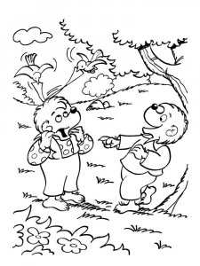 Berenstain Bears coloring page 26 - Free printable
