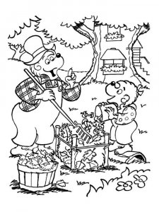 Berenstain Bears coloring page 6 - Free printable