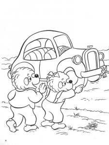 Berenstain Bears coloring page 8 - Free printable