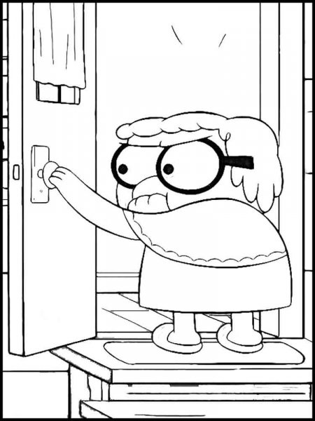 Big City Greens coloring pages