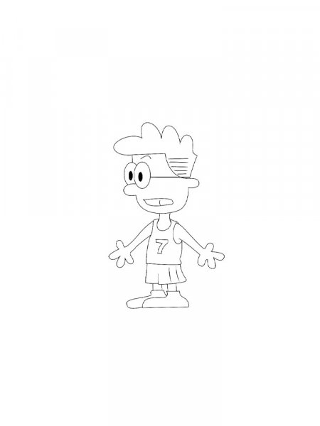 Big Nate coloring pages