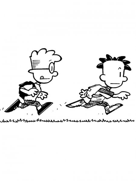 Big Nate coloring pages
