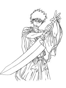 Bleach coloring page 16 - Free printable