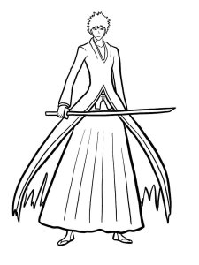 Bleach coloring page 17 - Free printable