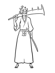 Bleach coloring page 31 - Free printable