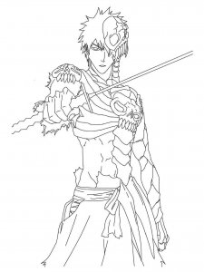 Bleach coloring page 38 - Free printable