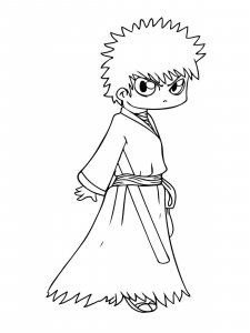 Bleach coloring page 5 - Free printable