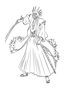 Bleach coloring page 8 - Free printable