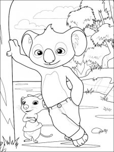 Blinky Bill coloring page 12 - Free printable
