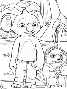 Blinky Bill coloring page 14 - Free printable