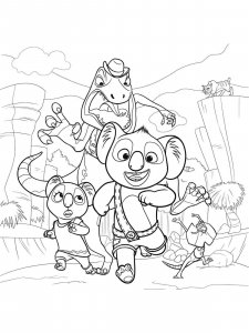 Blinky Bill coloring page 17 - Free printable