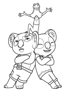 Blinky Bill coloring page 19 - Free printable