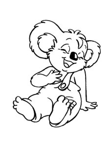 Blinky Bill coloring page 20 - Free printable